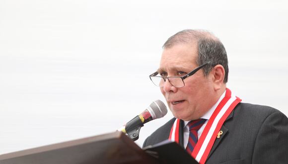 El presidente del Poder Judicial, Javier Arévalo, se pronunció sobre el caso del juez condecorado por la presidenta Dina Boluarte. (Foto: Poder Judicial)