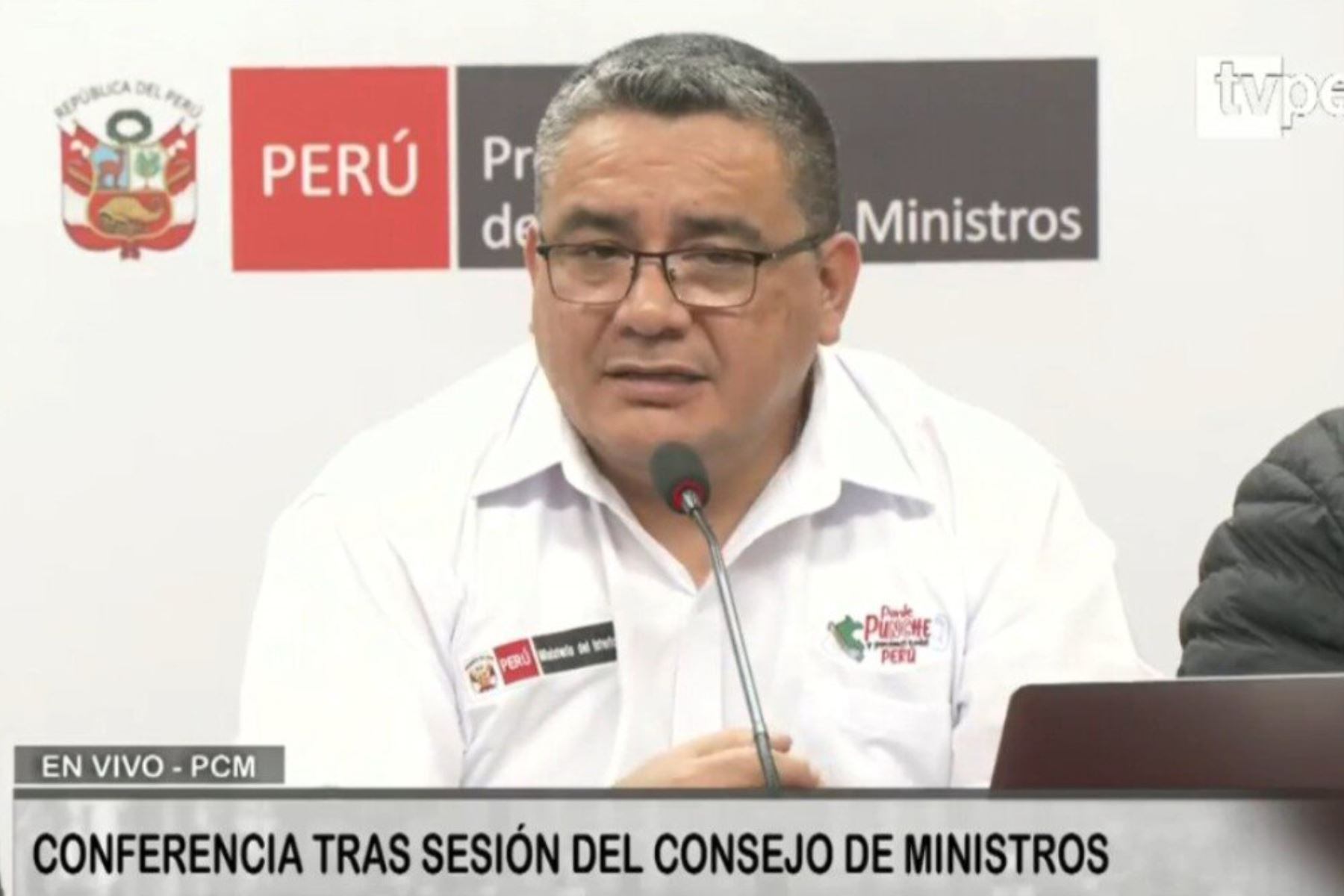 Juan José Santiváñez sobre el estado de emergencia: “Los resultados son absolutamente positivos”. (Foto: Andina)