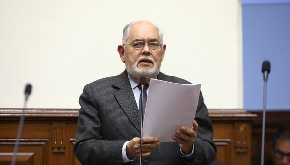 Jorge Montoya presidió la comisión que investigó las elecciones del 2021 y cuyo informe fue archivado. (Foto: Congreso)