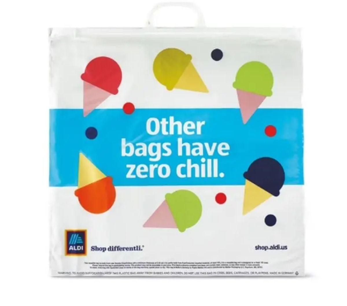 Bolsas de supermercado térmicas. (Foto: ALDI)