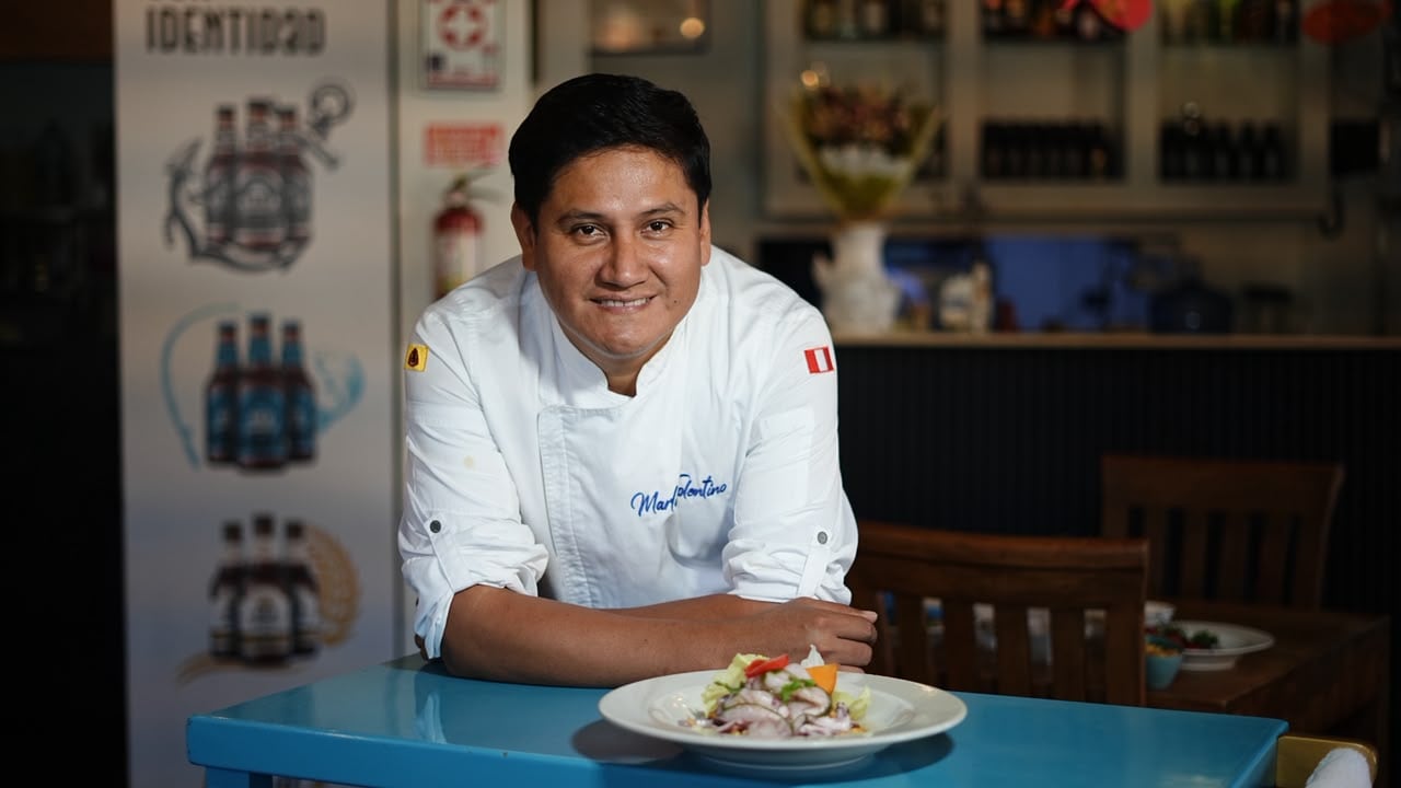 Marlon Tolentino, el chef que promueve la pesca responsable y quiere convertir a Chimbote en la capital del ceviche