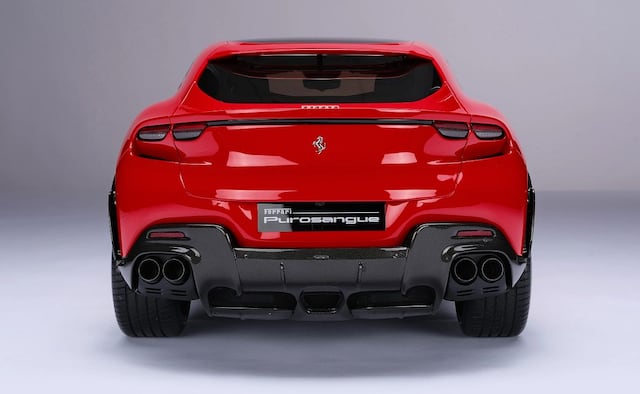 El Purosangue es un modelo con motor V12 que brinda una potencia de 715 CV.