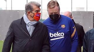 Joan Laporta se pronuncia tras destitución de Koeman del Barcelona: “La situación era insostenible”