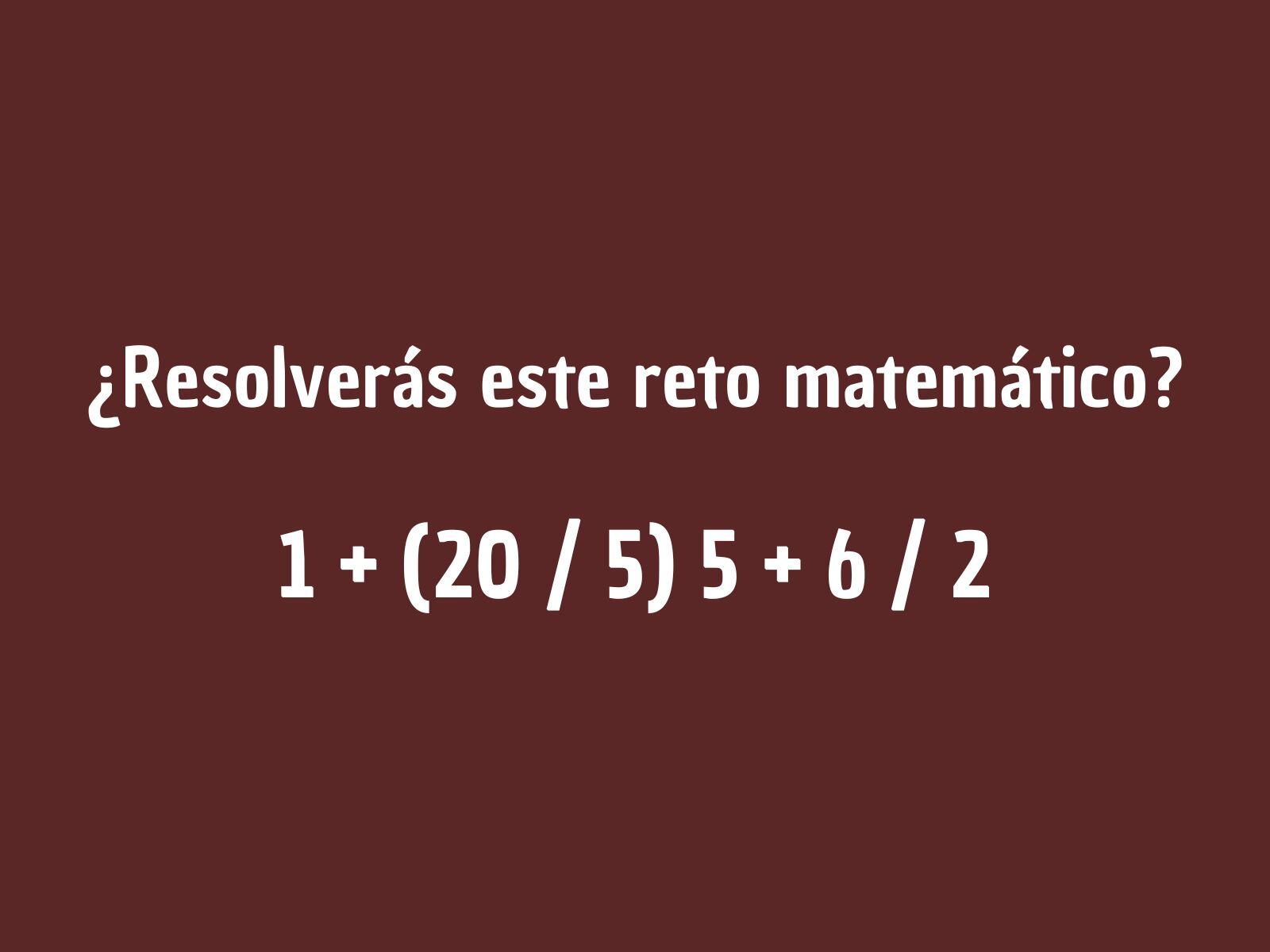 Reto matemático: No tienes mucho tiempo para superar este difícil desafío numérico. Aprovecha cada segundo. (Creación: Mag)
