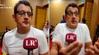 Sergio Galliani se enoja con reportera en plena entrevista: “Me preguntas 15 veces lo mismo”