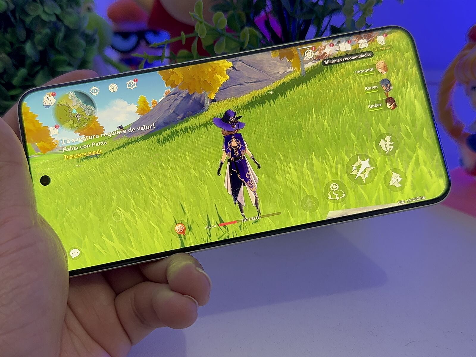 XIAOMI | En Genshin Impact, pues tampoco hubo pixelización en los gráficos. (Foto: MAG - Rommel Yupanqui)