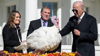 EE.UU.: Biden indulta a dos pavos por Acción de Gracias y bromea sobre las elecciones