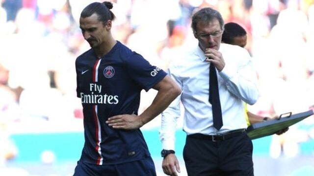 Ibrahimovic será baja en el PSG por una lesión en la costilla