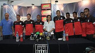 Alianza Lima presentó a sus cuatro refuerzos para esta temporada
