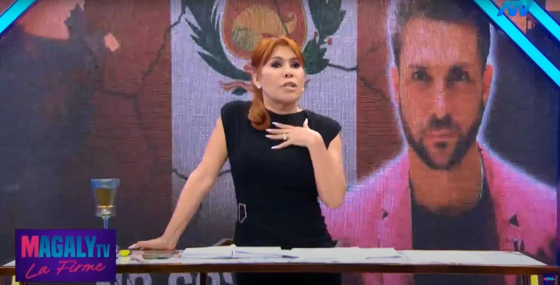 'Urraca' critica a Nicola Porcella por 'negar' sus raíces peruanas. (Foto: ATV)