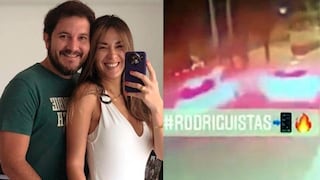 Difunden video del momento en que Silvia Cornejo chocó el auto de su esposo
