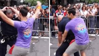 Policía se sumó a fiesta del Orgullo Gay en Nueva York [VIDEO]