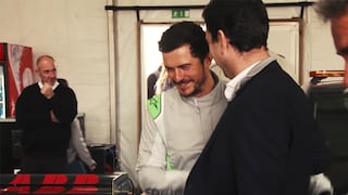 Orlando Bloom cumple 44 años: el día que celebró su cumpleaños corriendo un Formula E (y lo chocó) | VIDEO