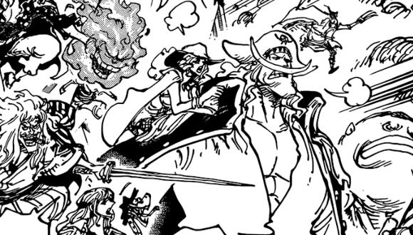 El capítulo 1096 del manga de "One Piece" sigue trayéndonos sorpresas y ahora más luego de la aparición de todos los piratas legendarios en God Valley. (Foto: Shueisha)