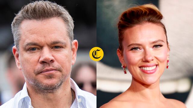 Matt Damon revela que besar a Scarlett Johansson en película fue una experiencia ‘horrible’