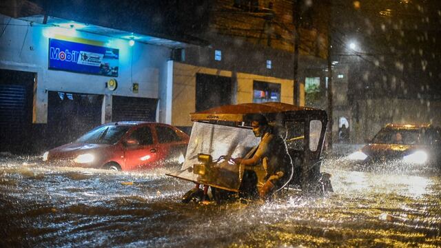Loreto: lluvias intensas inundaron varias zonas de Iquitos