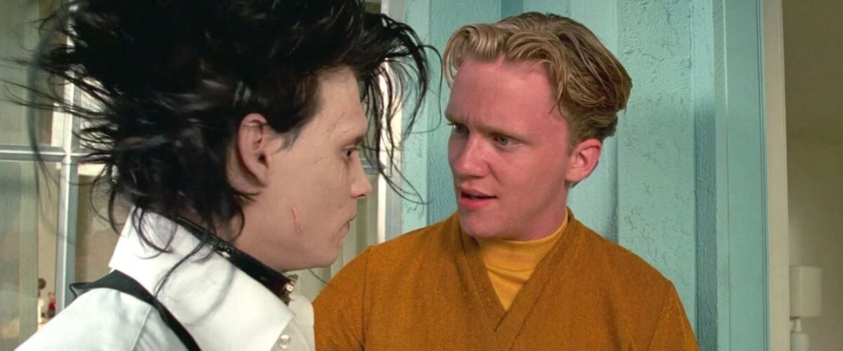 Jim es el bully del personaje de Johnny Depp en la película de 1990 (Foto: Edward Scissorhands / 20th Century Fox)