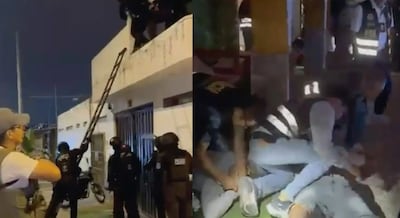 VMT: Policía interviene a 13 personas durante allanamiento de inmueble señalado como “búnker”