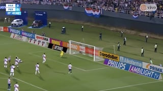 Perú vs Paraguay: el doble palo en el arco peruano que dejó desconcertados a los jugadores blanquirrojos | VIDEO