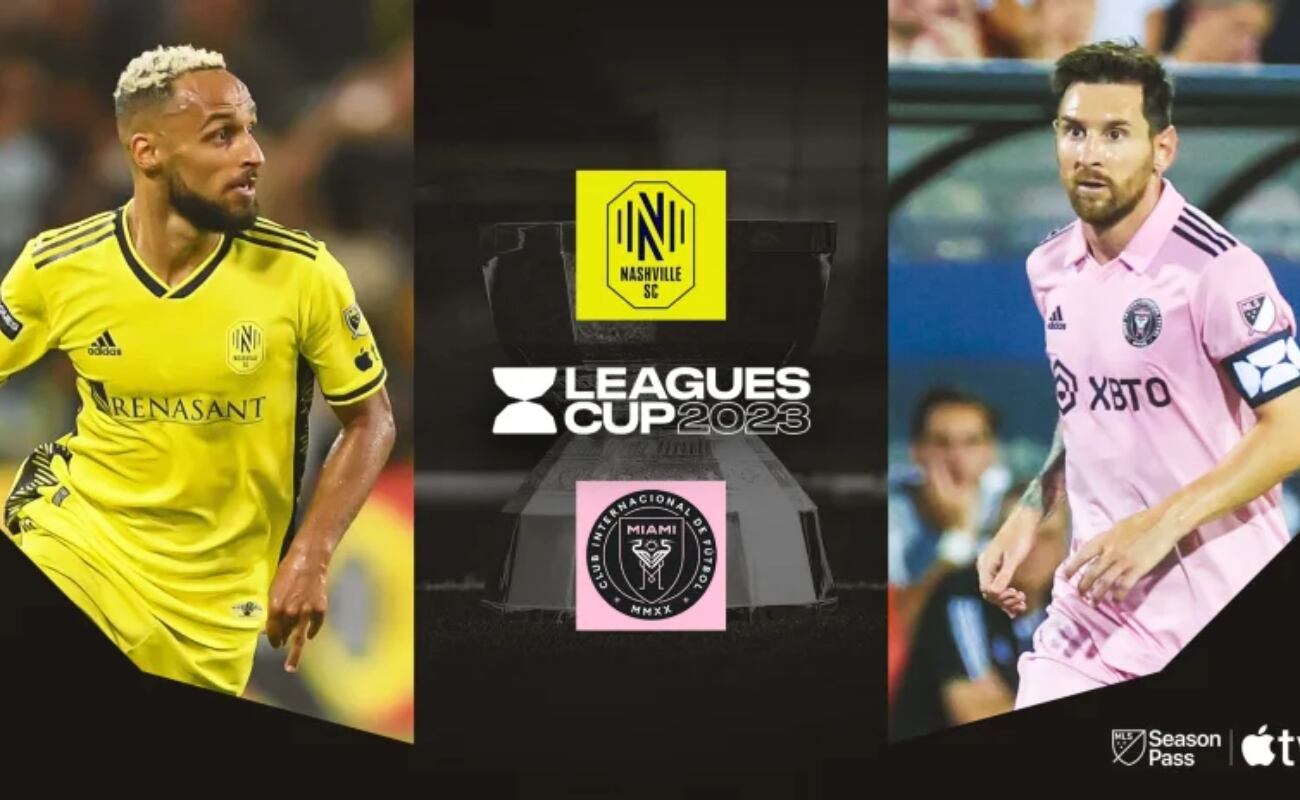 Qué canal EN VIVO pasa, Inter Miami - Nashville ONLINE por la final de la Leagues Cup 2023