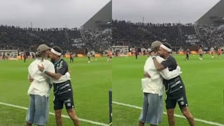 Saludo entre cracks: el fraternal encuentro entre André Carrillo y Neymar en Brasil | VIDEO