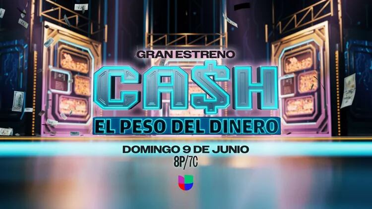 "Cash: el peso del dinero", el nuevo programa de Univision con la conducción de Héctor Sandarti (Foto: TelevisaUnivision)