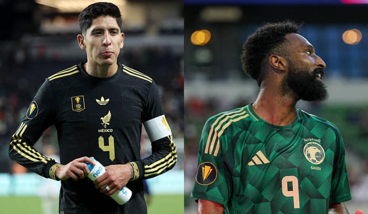 México vs Arabia Saudita por Copa Oro 2025. (Foto: Composición)