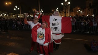 Perú vs. Brasil: así se vive el encuentro desde la Plaza de Armas con pantalla gigante | GALERÍA