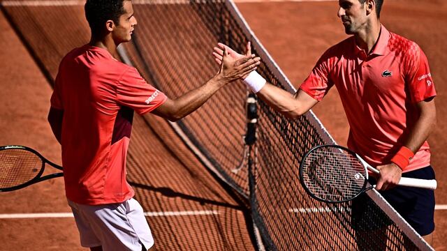 Varillas cayó ante Djokovic y finaliza su destacada participación en Roland Garros