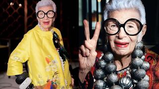 A sus 97 años, Iris Apfel es reclutada por importante agencia de modelaje