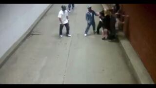 Una pareja de novios recibió una golpiza en Springfield [VIDEO]