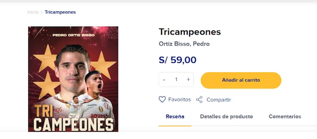 Libro Tricampeones de Pedro Ortiz