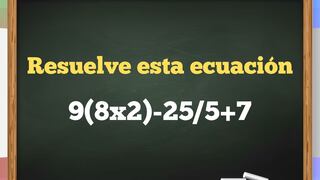 Pon a prueba tus habilidades matemáticas: ¿puedes resolver este desafío en 8 segundos?