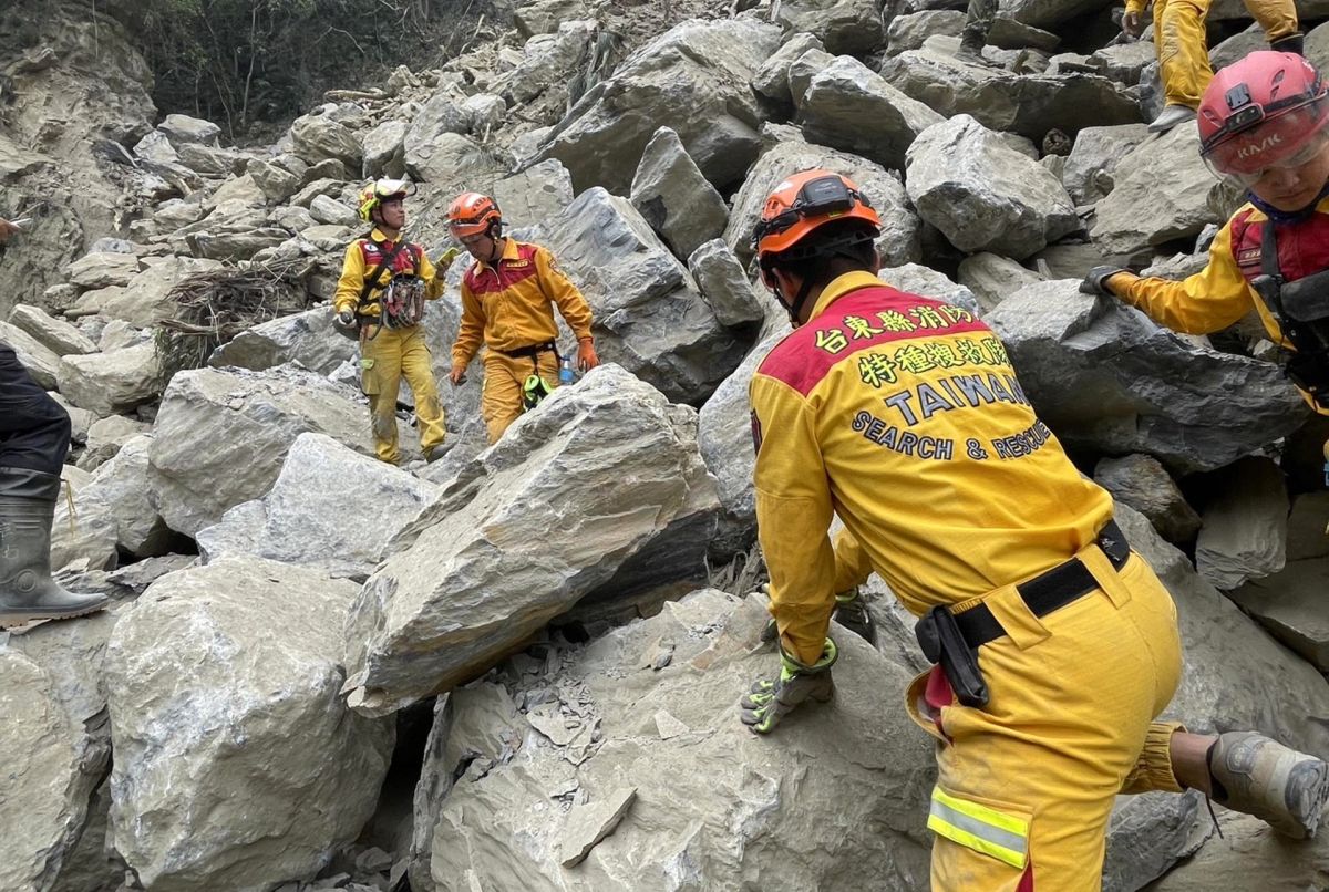 Terremoto en Taiwán: rescatistas centran sus esfuerzos en encontrar a 18 desaparecidas