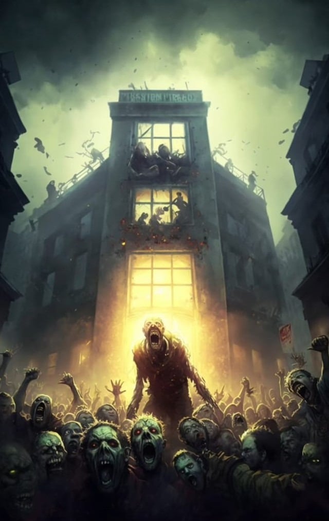 Bueno, quizás la IA está demasiado influenciada por series como "The Walking Dead" o "The Last of You". Parece poco probable que un virus, hongo o algún patógeno ocasione un apocalipsis zombi.