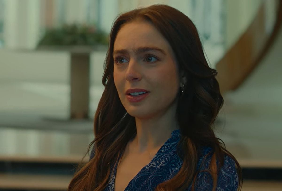 En "Las hermanas Guerra", el momento en el que Sofía le pregunta a su novio Pedro sobre su compromiso (Foto: Malule Entertainment / Mar Abierto Productions)