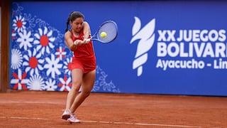 ¡En lo más alto! Lucciana Pérez ganó la medalla de oro en tenis de los Juegos Bolivarianos 2025