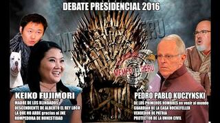 Debate presidencial: los memes del encuentro entre Keiko y PPK