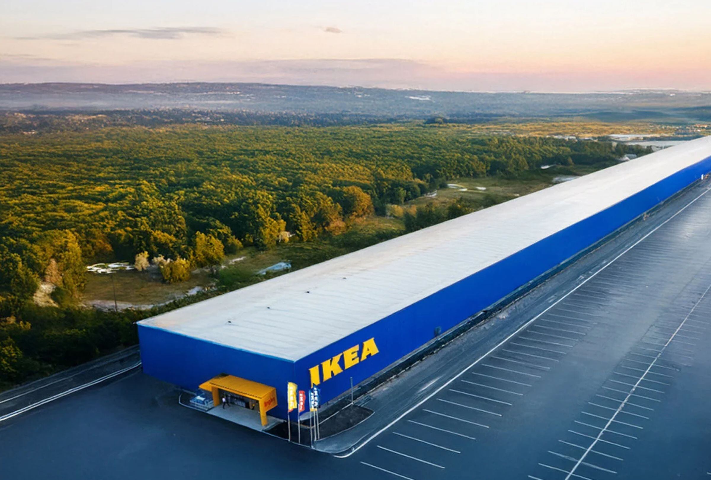 Cambios en IKEA. La estructura se extenderá casi dos kilómetros en línea recta (Foto: IKEA)