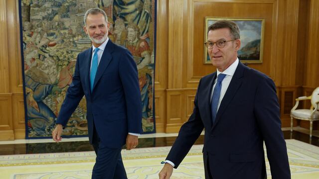 Felipe VI propone al conservador Feijóo candidato a la investidura como jefe del Gobierno de España