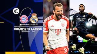 Bayern Múnich vs. Real Madrid: ¿dónde ver las semifinales de Champions League?