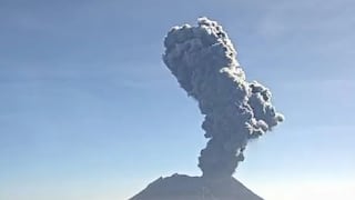 Volcán Ubinas registró hoy nueva explosión durante la madrugada