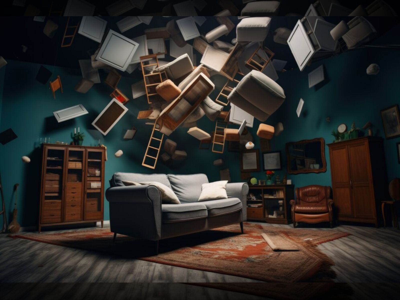 Reto visual: No es fácil encontrar la pelota de tenis. Recuerda, es una de color verde. (Foto: Composición Freepik / MAG)