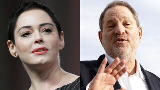 Rose McGowan reacciona ante comunicado de Harvey Weinstein