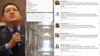 Murió Hugo Chávez: así lo lamentaron los políticos peruanos en Twitter