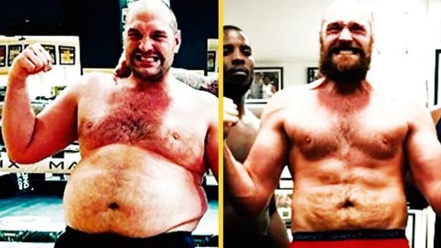 Fury vs. Wilder: ¿cómo el peleador británico perdió más de 60 kg en un año?