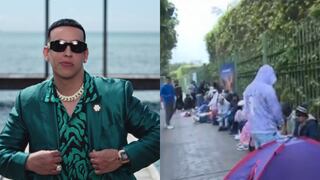 Daddy Yankee en Lima: seguidores vuelven a los exteriores del estadio Nacional con carpas para hacer cola a horas del concierto 