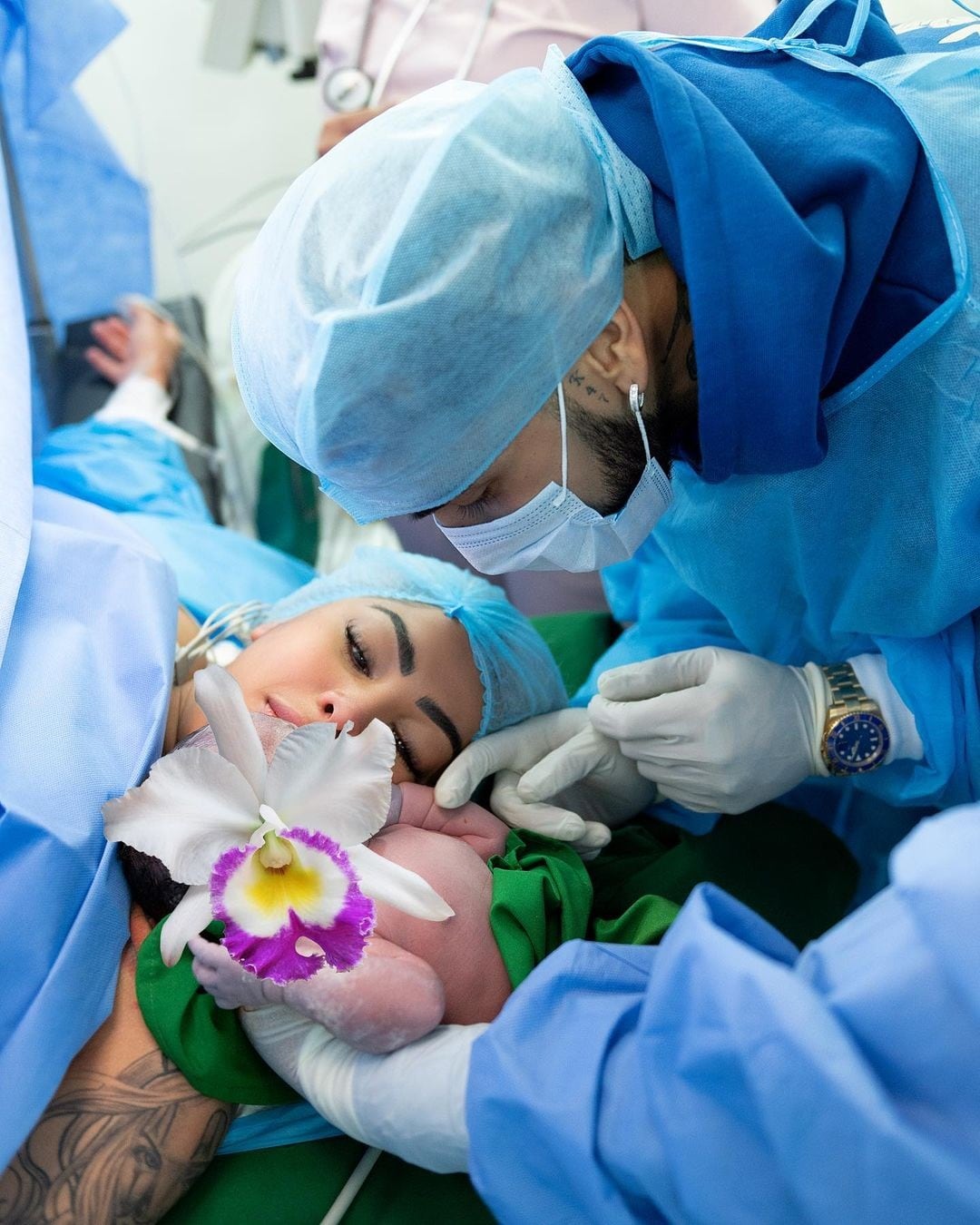 Cattleya es fruto de la relación de Anuel AA con la dominicana Yailin La Más Viral (Foto: Yailin La Más Viral/ Instagram)