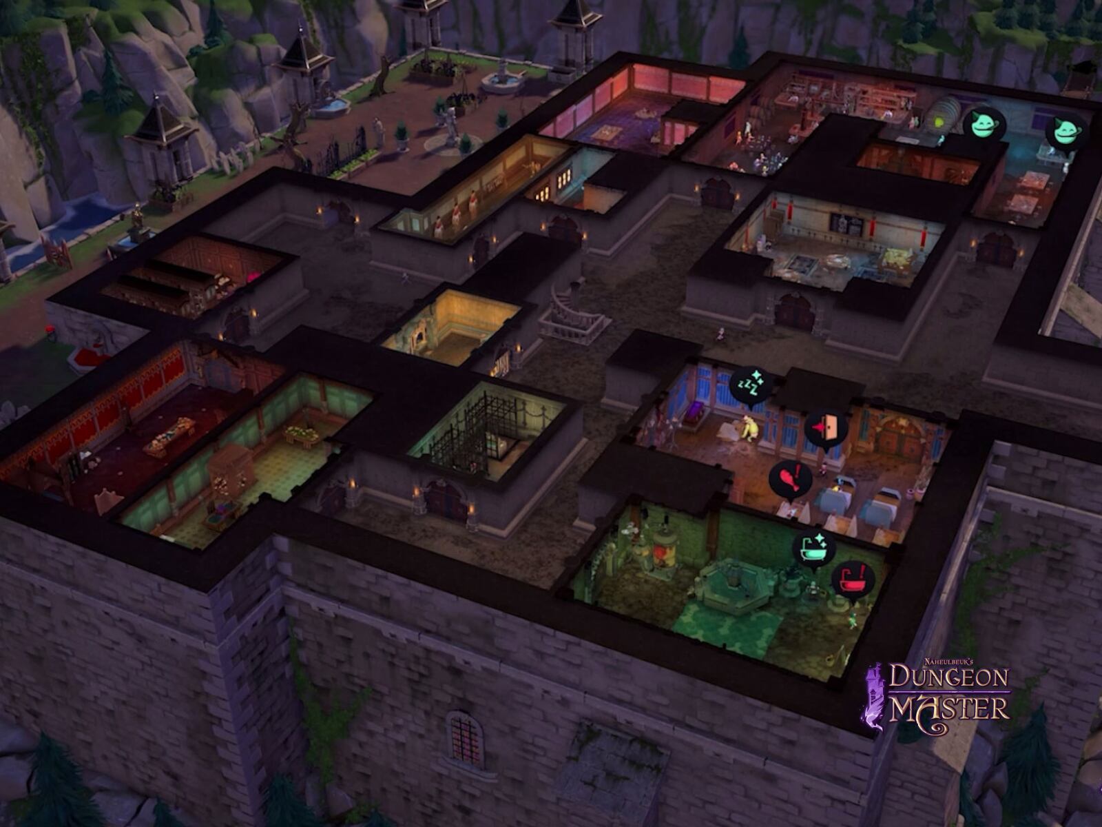 ¡Todos hemos soñado alguna vez con tener una mazmorra, ¡y Dungeon Master de Naheulbeuk te permite convertir ese sueño en realidad! | Crédito: dearvillagers.com