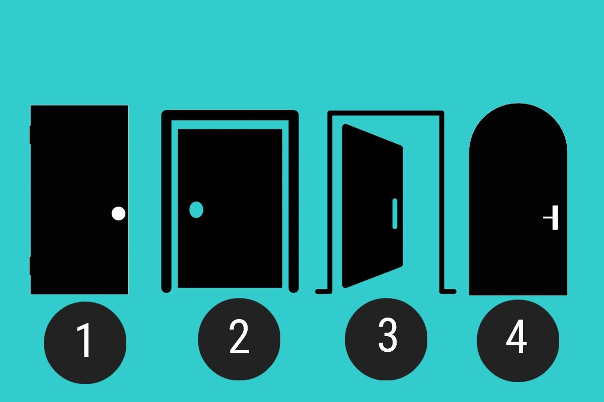 Escoge una de las puertas en la imagen para conocer si eres una persona codiciosa. (Imagen: Mag)